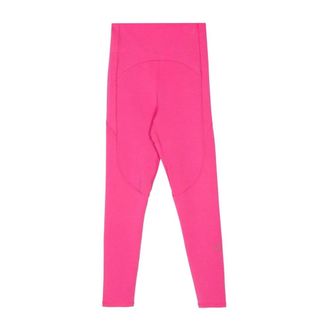 adidas Adidas by Stella McCartney, Training Leggings, female, Pink, Size: L 7/8 Yoga Leggings