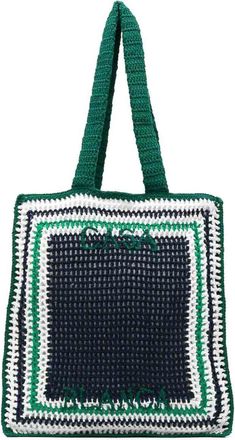 Casablanca Crochet Shopping Bag