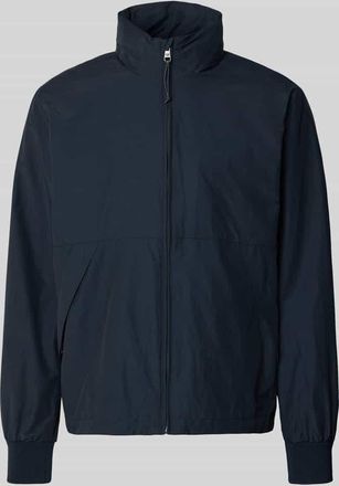 Superdry Jacke mit Stehkragen Modell Flyweight in Marine, Gr&ouml;&szlig;e XL