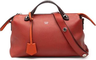 Fendi Pre-owned Fendi Medium Bicolor Leather By The Way Satchel 8BL124