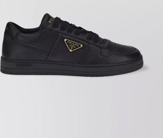 Prada leather urban sneakers flat sole