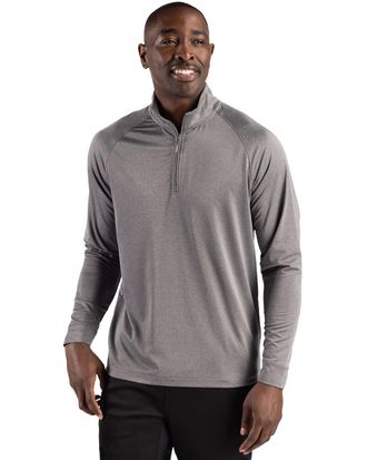 Clique Dash Recycled Mens Quarter Zip Sweatshirt