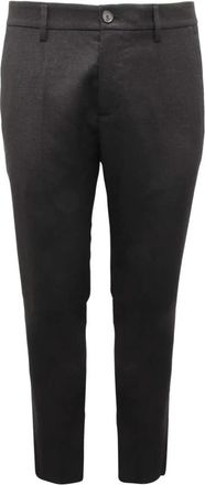 Patrizia Pepe Slimme Lurex Broek- Made in Italy - Heren - Chinos - Zwart - M - Broeken