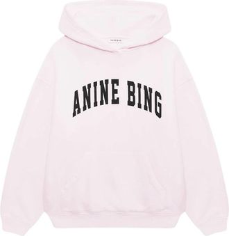 Anine Bing Harvey Sweatshirt - Dames - Hoodies - Roze - S - Katoen - Hoodies & sweatvesten