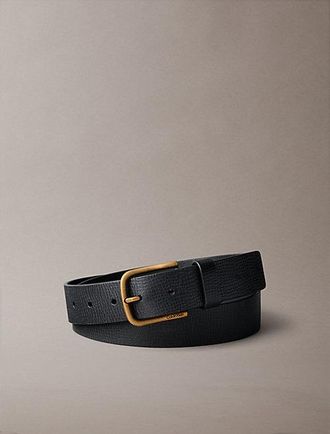 Calvin Klein Full-Grain Leather Belt