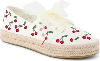 Toms Carolina Lace-Up Espadrille in Natural at Nordstrom, Size 9.5