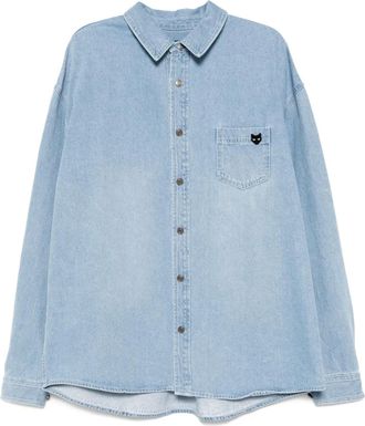 Songzio Camicia denim - Blu