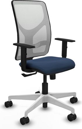 Piqueras y Crespo Silla De Oficina Piqueras Y Crespo Motilla Azul Marino Similpiel