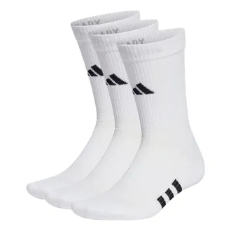adidas Performance Cushioned Crew Socks 3 Pairs White HT3452