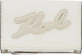 Karl Lagerfeld K/Skuare Portemonnee - Dames - Portefeuilles - Wit - ONE Size - Accessoires