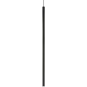 Ideal Lux Ideal Lux - Ultrathin Integrated led Slim 100cm Pendant Ceiling Light Matte Black 1150Lm 3000K