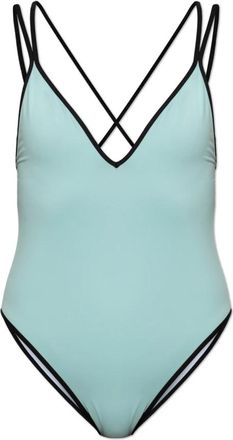 Balmain One-piece Swimsuit - Dames - Badpakken - Blauw - XL - Badmode