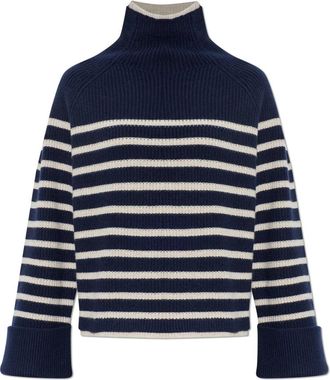 Rag & Bone Wool Turtleneck - Dames - Coltruien - Blauw - XS - Wol - Truien & Vesten
