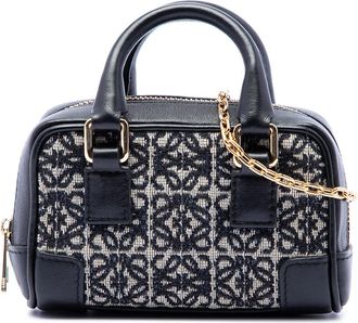 Loewe Pre-owned LOEWE Nano Anagram Canvas Amazona Satchel Ladies N0D9AMA3IEHDUNJU