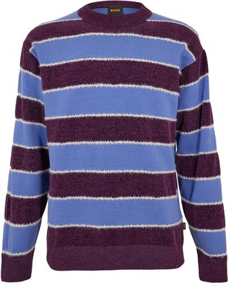 HUGO BOSS Mens 10255030 01 T-Shirt in Medium Purple - Size X-Large
