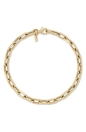 EF Collection Georgia Bracelet in 14K Yellow Gold at Nordstrom, Size 7