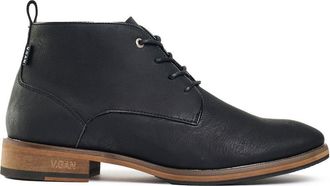 V.Gan Mens Vegan Goji 2 Chukka Boots - Black - Size UK 10