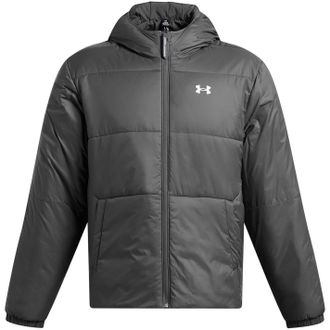 Under Armour Mens Insulated Puffer Jacket in Castlerock - Grey - Size X-Large