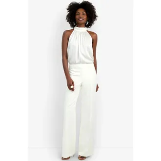 Trina Turk Chimayo Essentials Pant in Winter White at Nordstrom, Size 16
