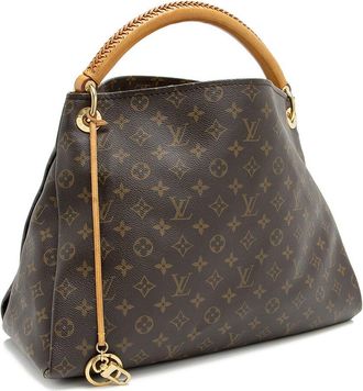Louis Vuitton Brown Monogram Coated Canvas Artsy MM (Authentic Pre-Loved)