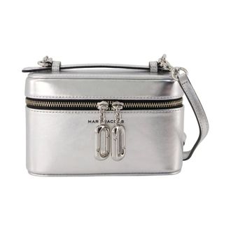 Marc Jacobs Tassen, Dames, Grijs, ONE Size, Leer, Scene Vanity Bag