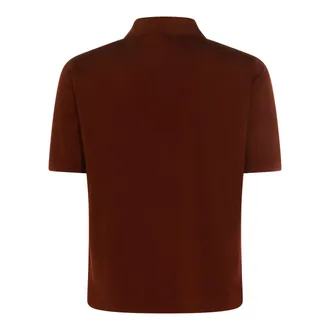 PIACENZA 1733 Mens T-Shirts And Polos Marrone _100 % Co