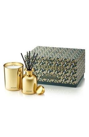 Apotheke Mini Candle & Mini Reed Diffuser Home Fragrance Duo in Black Cypress at Nordstrom Rack