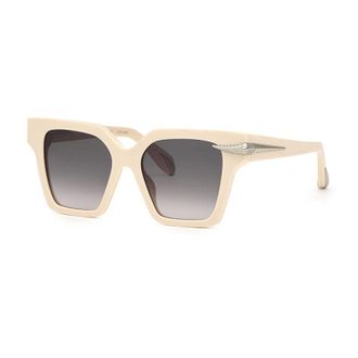 Roberto Cavalli SRC002S 09X7 Cream Beige/Grey Gradient