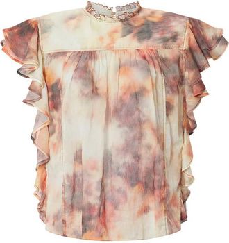 Isabel Marant Blusa con volant di Marant &eacute;toile Daliyane