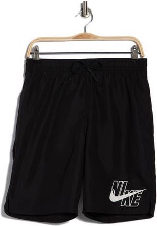 Nike 9-Inch Volley Swim Trunks in Black at Nordstrom Rack, Size Xx-Large