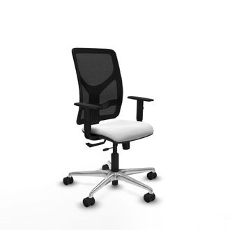 Piqueras y Crespo Silla De Oficina Piqueras Y Crespo Motilla Negro Soporte Lumbar Ajustable