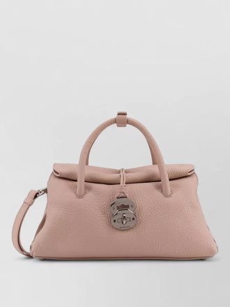 Zanellato shoulder bag detachable strap studded sides