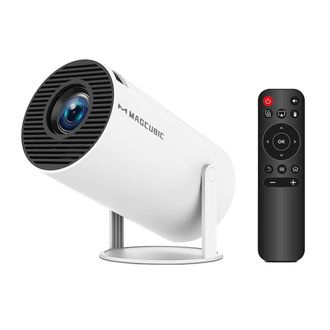 OEM Proyector Hy300 Pro, 8000 L&uacute;menes, Conectividad Wifi Y Bluetooth - Blanco, Enchufe Europeo