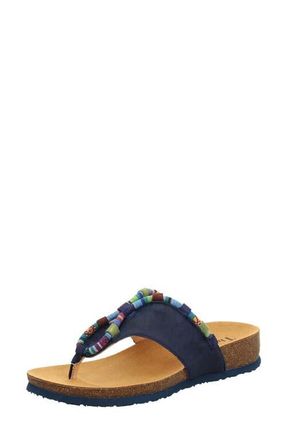 Think Julia Rope Flip Flop in Indigo Combo at Nordstrom, Size 11-11.5Us