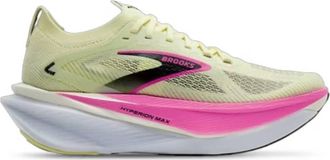 Brooks Womens Hyperion Max 3 Shoes In Pink/green/black