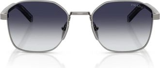 Prada Sunglasses, male, Gray, Size: 53 MM Sunglasses
