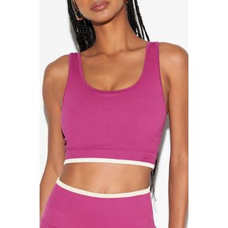 Spiritual Gangster Love Longline Sports Bra in Cactus Flower at Nordstrom Rack, Size X-Small