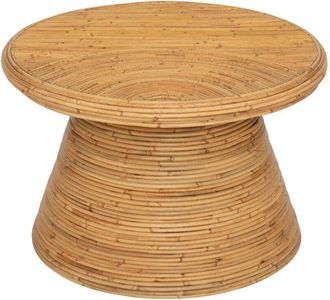 Atmosphera Atmosphera - Mesa De Centro Tanae Beige 70x70x45cm Cr&eacute;ateur DInt&eacute;rieur