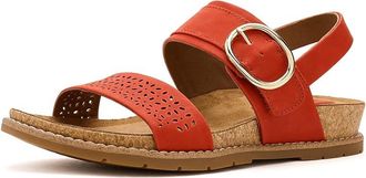 S&ouml;fft Garland Womens Sandals Orange : 9.5 B - Medium, Synthetic