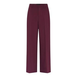 C.Ro Broek - Dames - Broeken - Rood - Maat: XL
