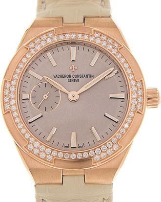 Vacheron Constantin Overseas Small Ladies Light Pink 18 Carat Rose Gold Watch 2305V/000R-B077