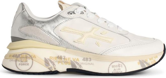 Moerund 7798 White Lear Blend Sneakers