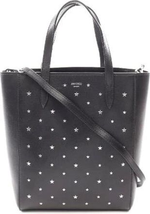 Jimmy Choo London Pre-owned Handbags, female, Black, Size: ONE SIZE Pre-owned Leather handbags