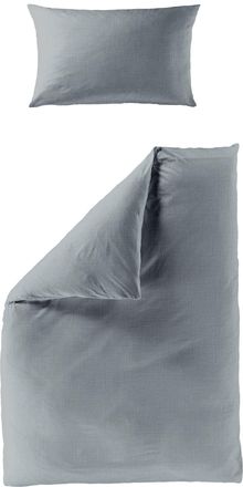 BIERBAUM Bettwäsche »4129« 2 Stk. tlg. Musselin, 100 % Baumwolle, pflegeleicht, bügelfrei