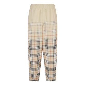 Burberry Straight Trousers, male, Beige, Size: XL Straight Trousers