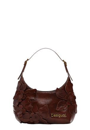 Desigual Womens Reprise Choco Valenti Accessories PU Across Body Bag, Brown, One Size