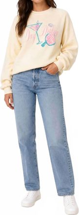 Bloomingdale's Day Drinking Sweatshirt In Meringue