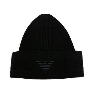 Emporio Armani Beanies - Heren - Accessoires - Zwart - Maat: M