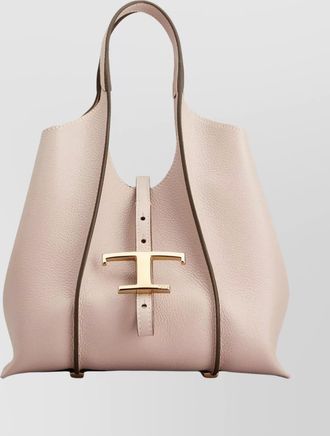 Tod's mini leather shopping bag with detachable strap