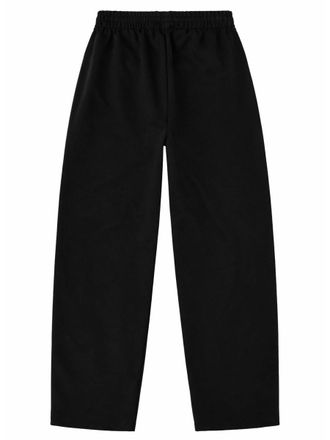 Diesel Wide-Leg Cotton Joggers - Black